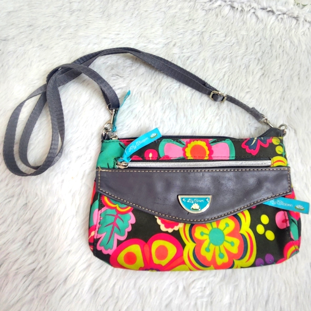 Lily Bloom Bright Floral Crossbody